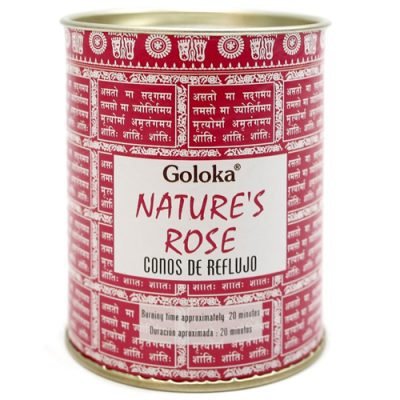 cono reflujo goloka nature´s rose rosa inciensos.online