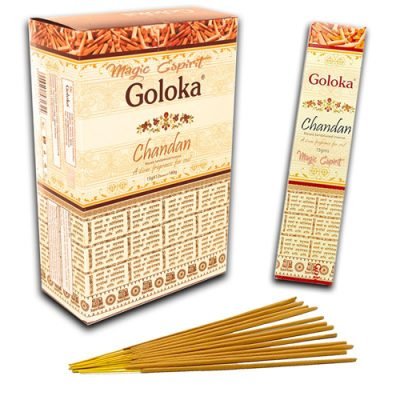 incienso masala goloka chandan sandalo