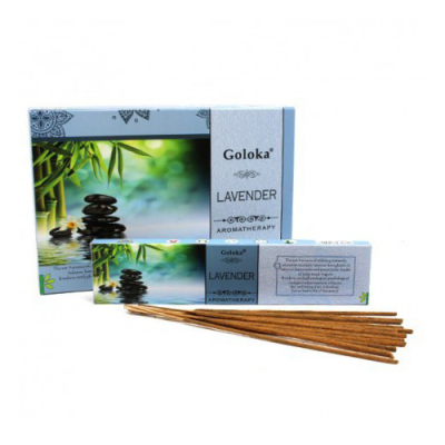 incienso lavanda aromaterapia goloka lavanda