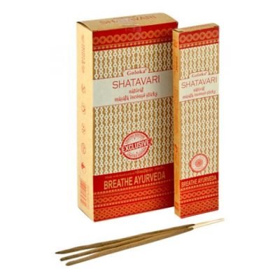 incienso-shatavari-goloka organico ayurveda