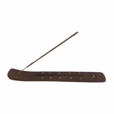 tablilla quemador incienso madera