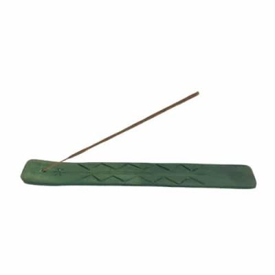 tablilla quemar incienso verde