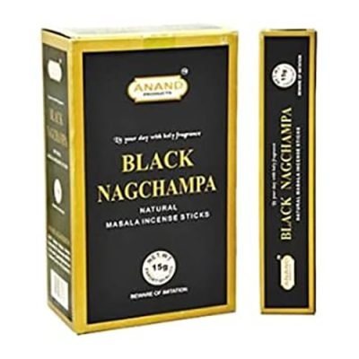 Black Nag Champa Anand incienso