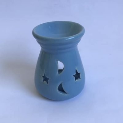 quemador aceite azul