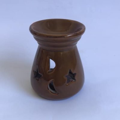 quemador aceite marron