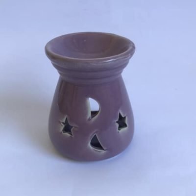 quemador aceite morado