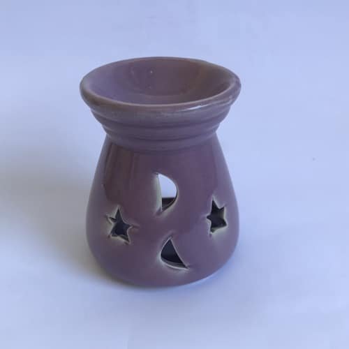 quemador aceite morado