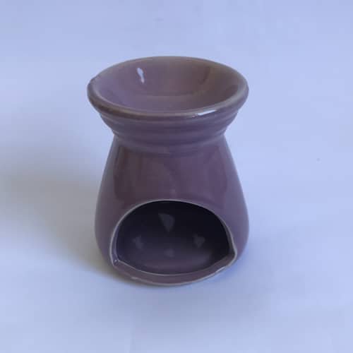 quemador de aceite morado
