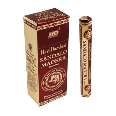 incienso sandalo madera hari darshan