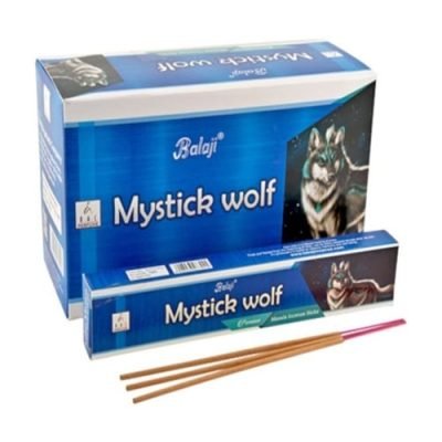 incienso mystick wolf balaji