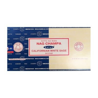 incienso nag champa salvia blanca satya