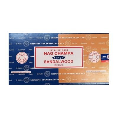 incienso nag champa sandalo satya