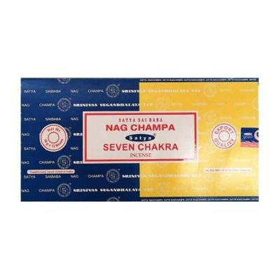 incienso nag champa siete chakras satya