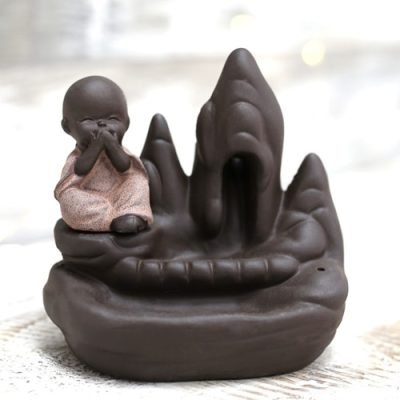 fuente cono reflujo monje silencio templo