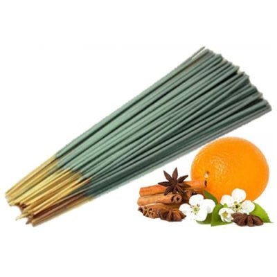varilla de incienso canela naranja