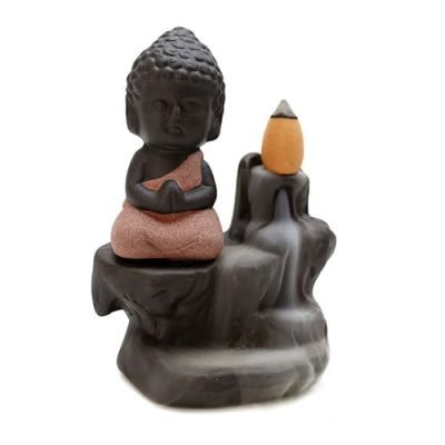 fuente cono reflujo budha rosa