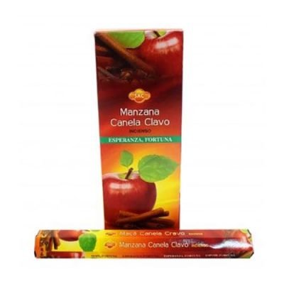 incienso manzana canela clavo