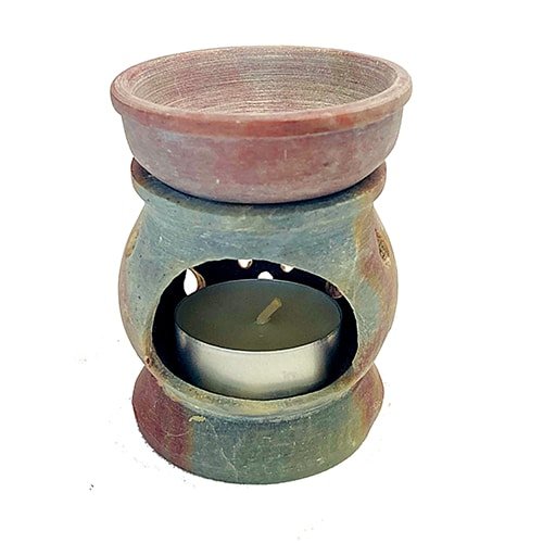 quemador aceite de piedra