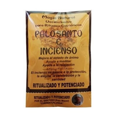 palo santo ritualizado incienso