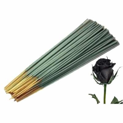 varilla de incienso rosa negra premium