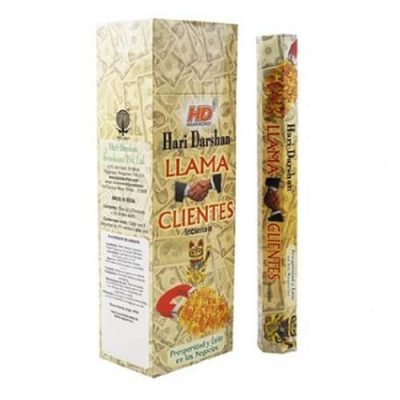 incienso llama cliente hari darshan