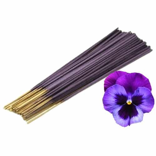 varilla de incienso violeta premium