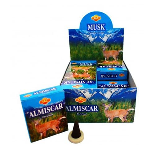 cono de incienso almizcle sac