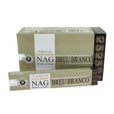 incienso golden nag breu branco
