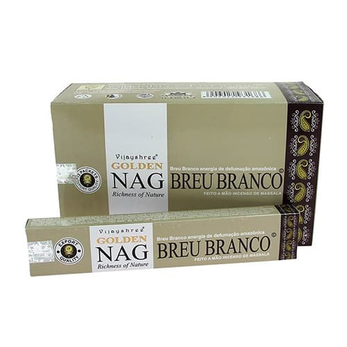 incienso golden nag breu branco