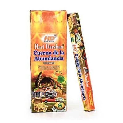 incienso cuerno de la abundancia hari darshan