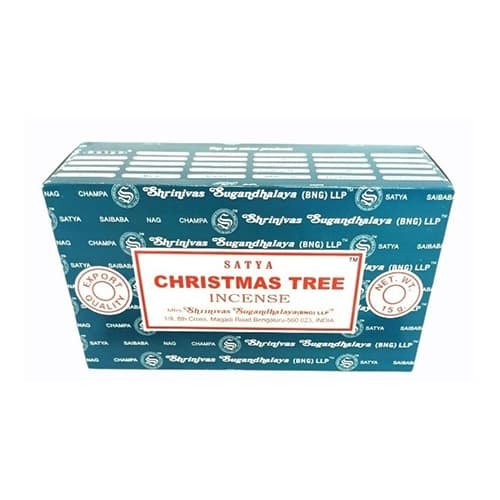 incienso satya christmas tree - arbol de navidad