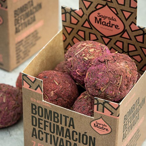 bombita defumacion activada 7 elementos puros de sagrada madre
