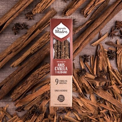 incienso hierbas anis, canelana y olibano