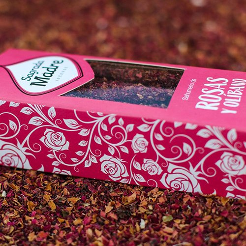 incienso hierbas rosas y olibano sagrada madre