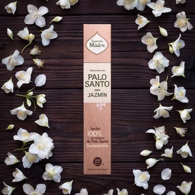 incienso palo santo con jazmin sagrada madre