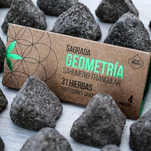 incienso triangular 31 hierbas sagrada madre