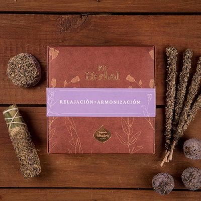 kit herbal relajación armonización sagrada madre