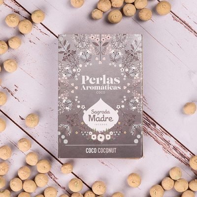 perlas aromaticas coco sagrada madre