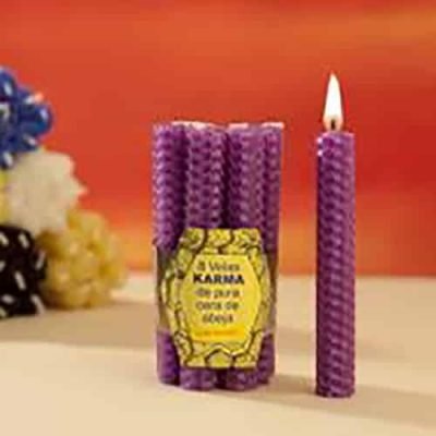 vela de miel morado