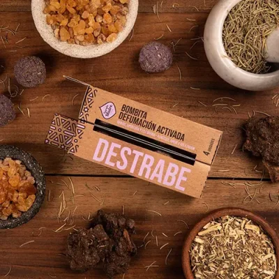 bombita defumacion activada destrabe de sagrada madre X 4