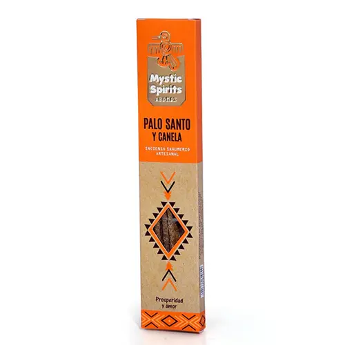 incienso palo santo con canela mystic spirits hari darshan