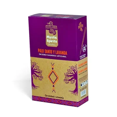 incienso palo santo con lavanda mystic spirits