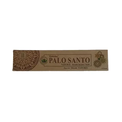 incienso goloka organico palo santo