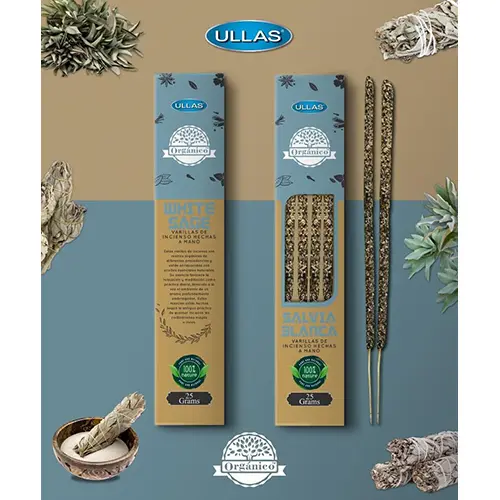 incienso natural salvia blanca ullas