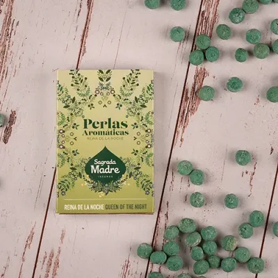 perlas aromaticas reina de la noche de sagrada madre