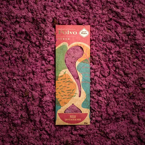 sahumerio en polvo rosa sagrada madre