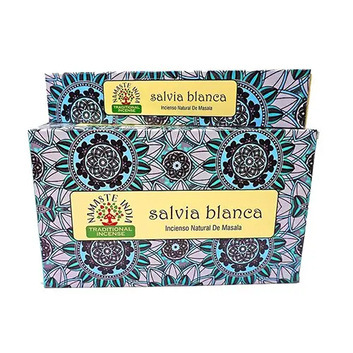 incienso namaste india salvia blanca