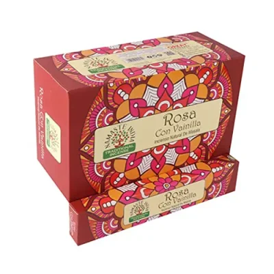 incienso namaste india rosa vainilla