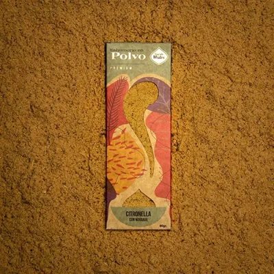 incienso en polvo citronela naranja sagrada madre