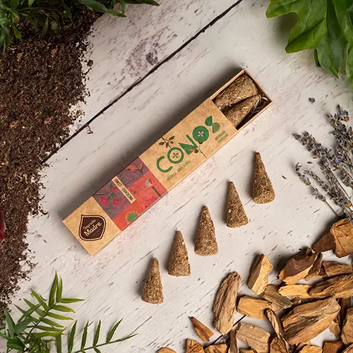 cono patchouli y palo santo sagrada madre